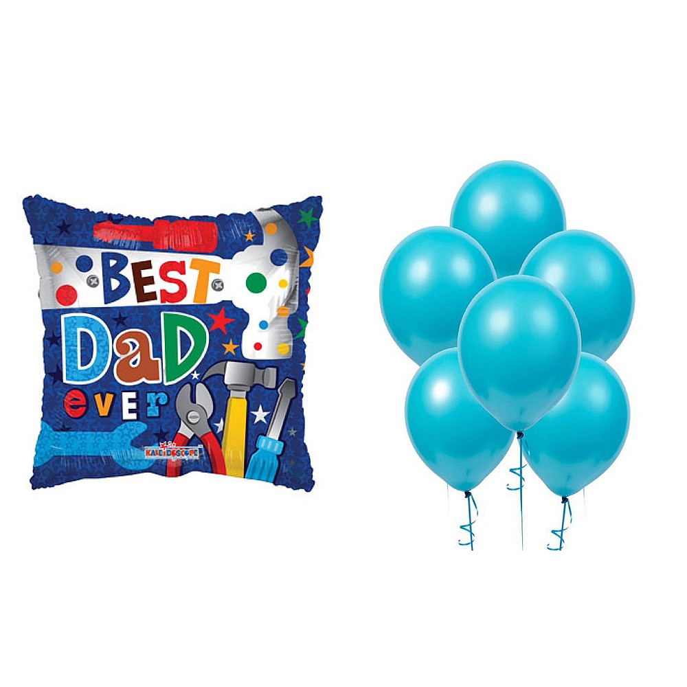 Best Dad Ever Tools Balloon Bundle order gifts online delivery Amman